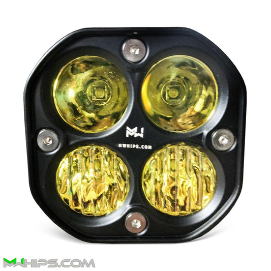 3" 40W 3400L YELLOW SPOT/FLOOD COMBO - SINGLE - Mwhips