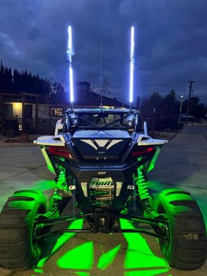 6PC T3 BLUETOOTH RGBW ROCK KIT - Mwhips