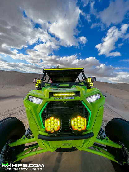 11" CREE LED LIGHT BAR - AMBER SPOT BEAM - Mwhips