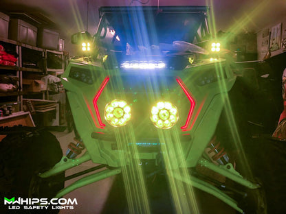 11" CREE LED LIGHT BAR - WHITE SPOT BEAM - Mwhips