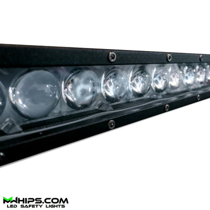 11" CREE LED LIGHT BAR - WHITE SPOT BEAM - Mwhips