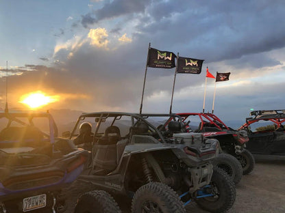 12"x18" M’WHIPS FLAGS - D1 - PAIR - Mwhips