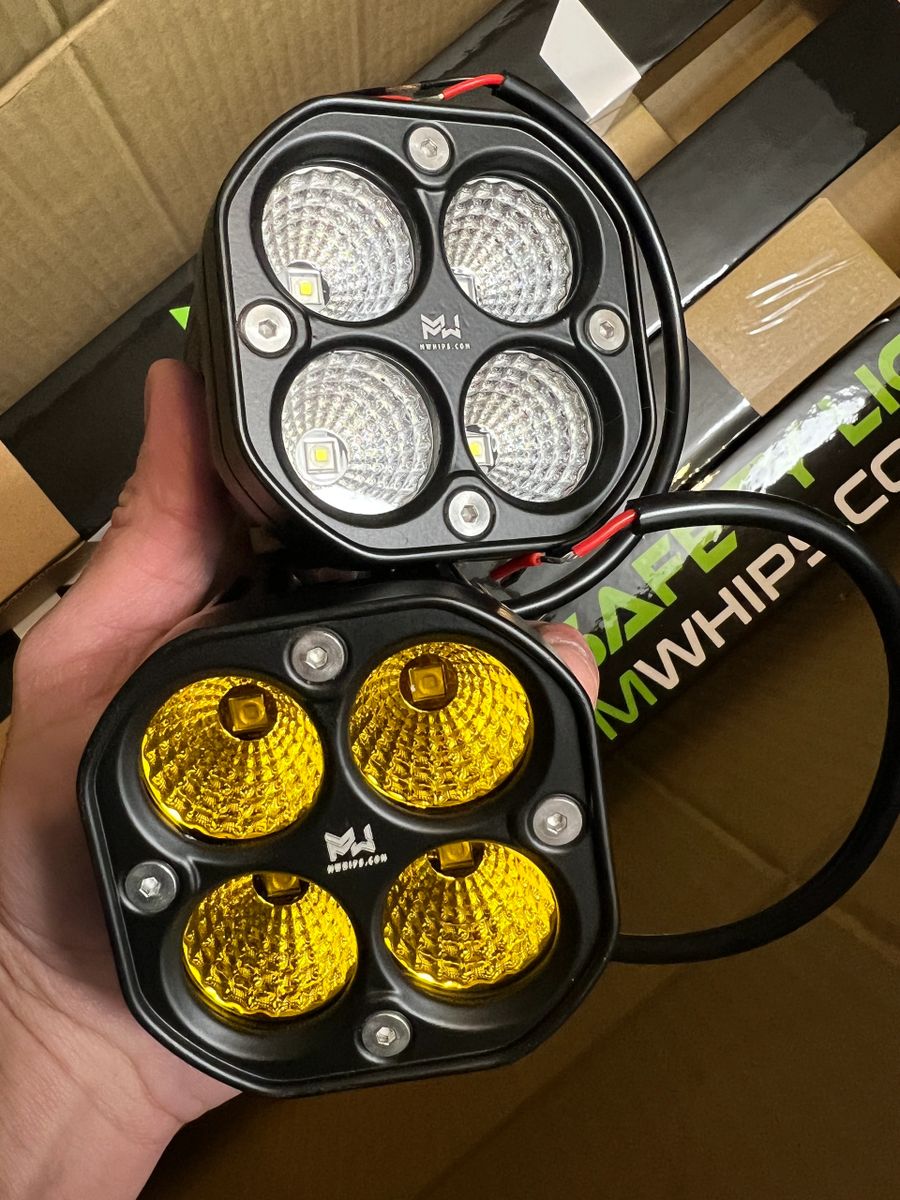 3” 40W LED Driving Pods – 3400 Lumens – Mwhips