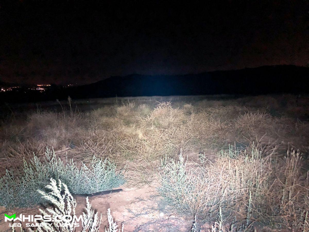 3" 40W 3400L WHITE SPOT - SINGLE - Mwhips