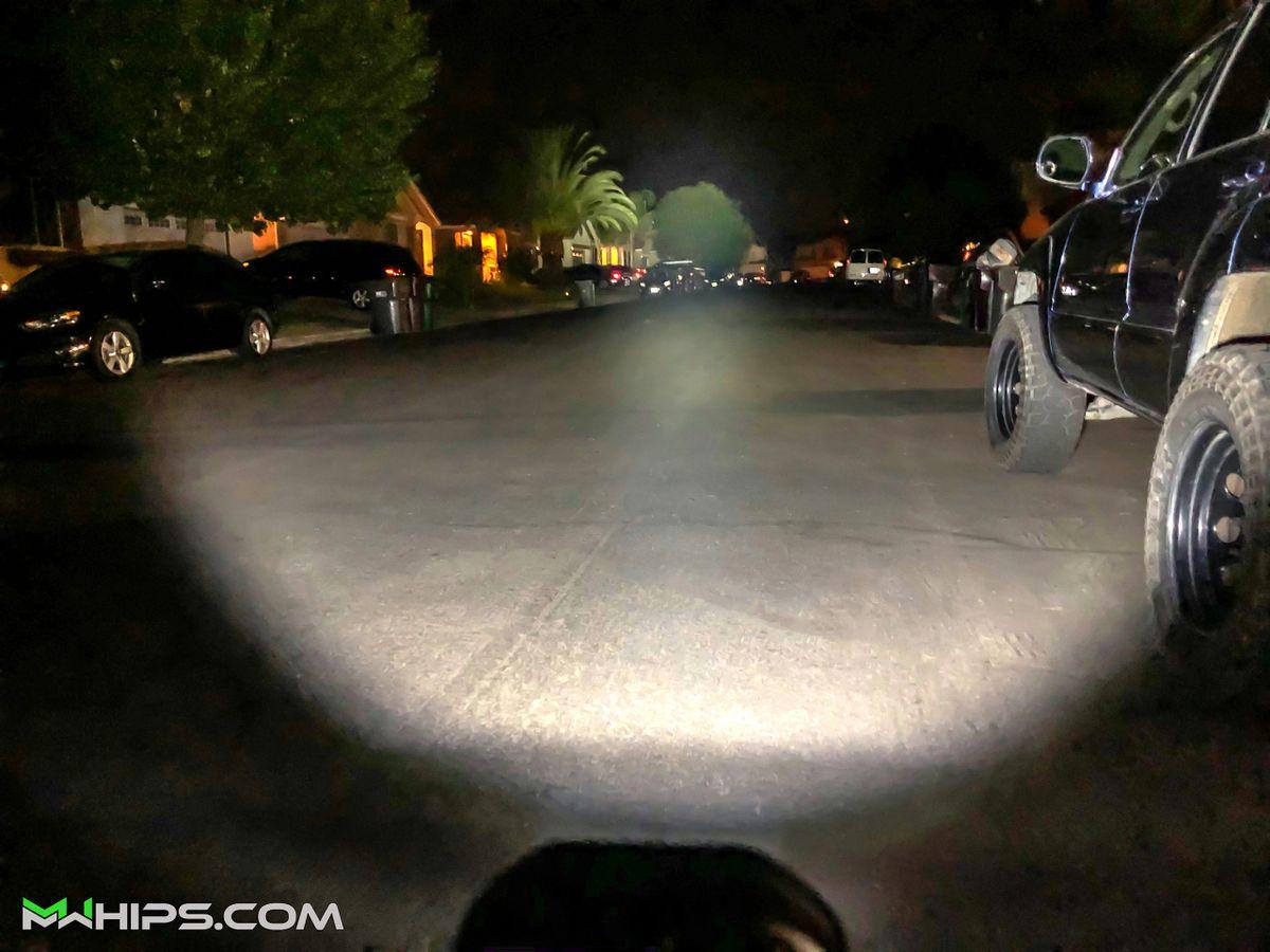 3" 40W 3400L WHITE SPOT/FLOOD - SINGLE - Mwhips