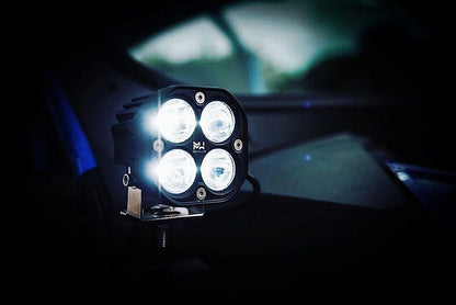 3" 40W 3400L WHITE SPOT/FLOOD - SINGLE - Mwhips