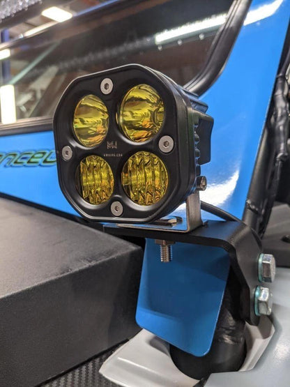 3" 40W 3400L YELLOW SPOT/FLOOD COMBO - PAIR - Mwhips