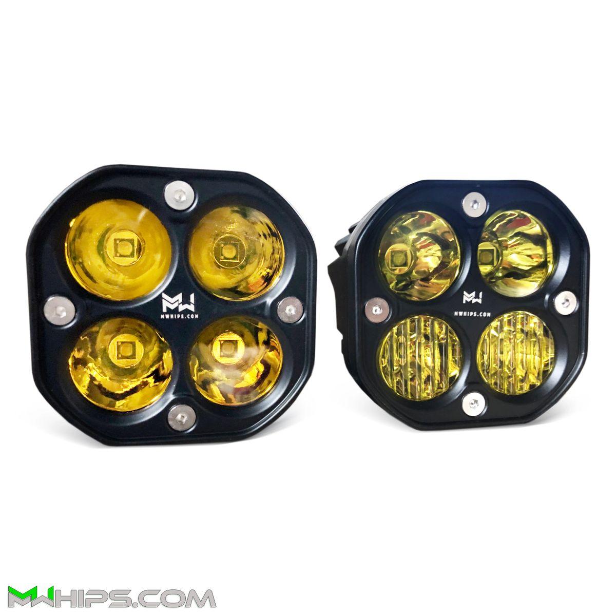 3" 40W 3400L YELLOW SPOT/FLOOD COMBO - SINGLE - Mwhips