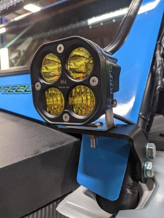 3" 40W 3400L YELLOW SPOT/FLOOD COMBO - SINGLE - Mwhips