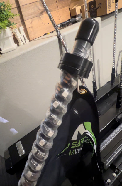 SWIVEL LED WHIP FLAG CLIPS - SINGLE WHIP