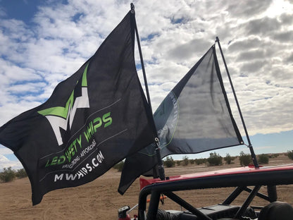 BUDGET FRIENDLY DAY WHIPS WTH FLAGS