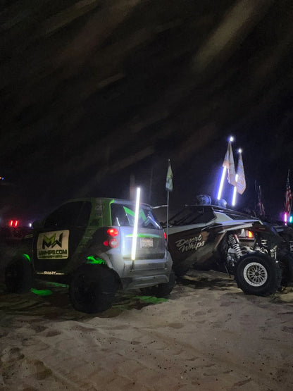 COLOR CHANGING WHIPS - Single - Mwhips