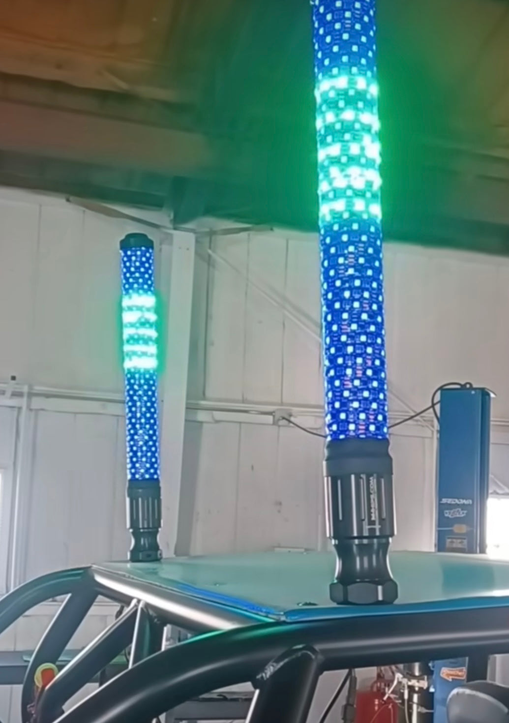 COLOR CHANGING DONKEY WHIP - Pair - Mwhips