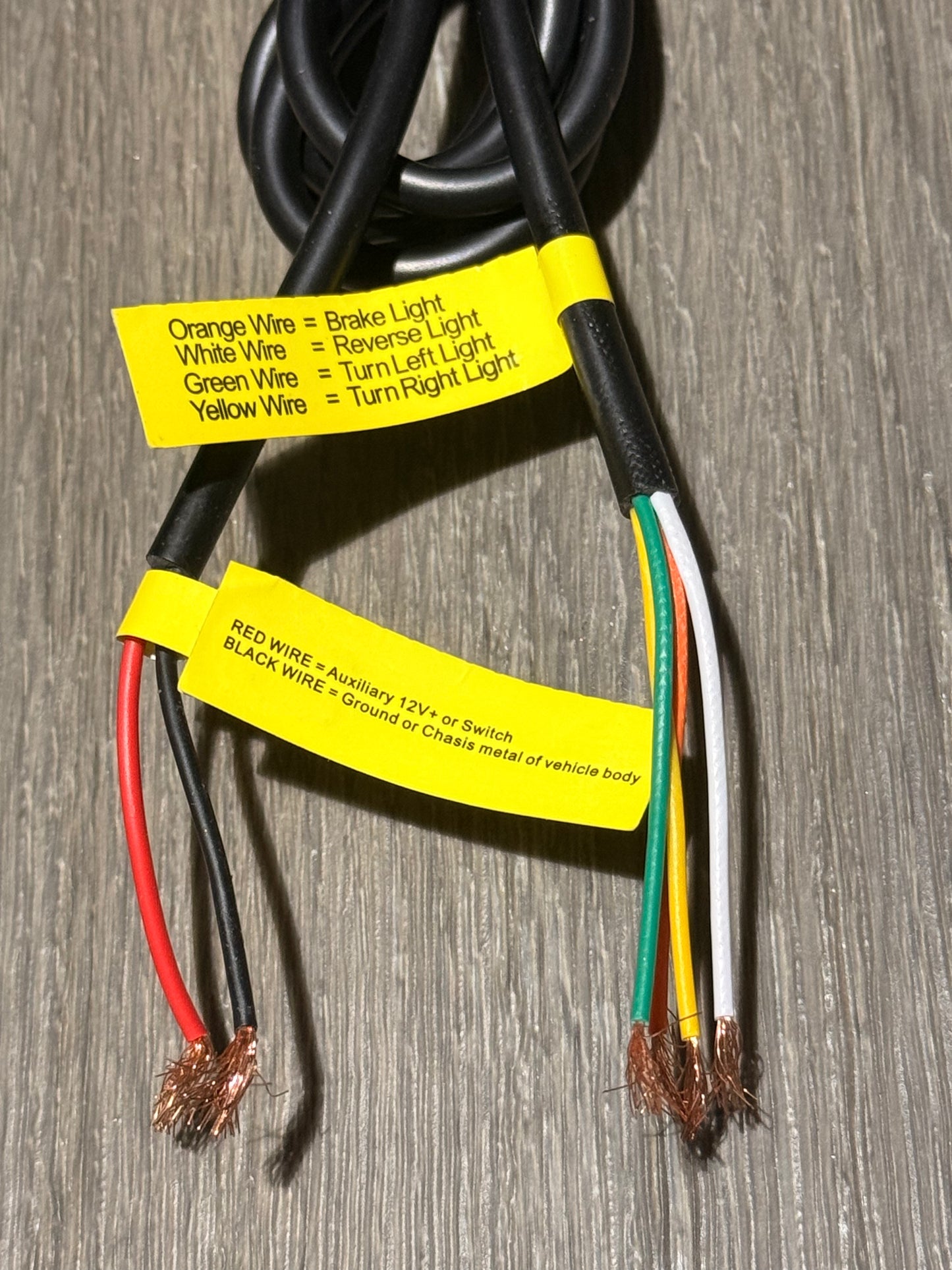 BLUETOOTH CONTROLLED LED WHIP HARNESS + REMOTE (WHIP PAIR)