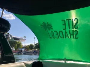 9ft X 5ft - SXS/Boat Shade - GREY/SILVER