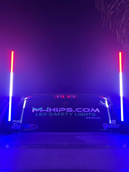 SINGLE COLOR X SERIES WHIPS