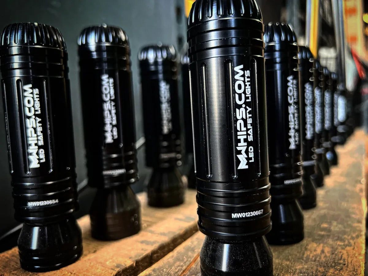 T2 COLOR CHANGING WHIPS - PAIR