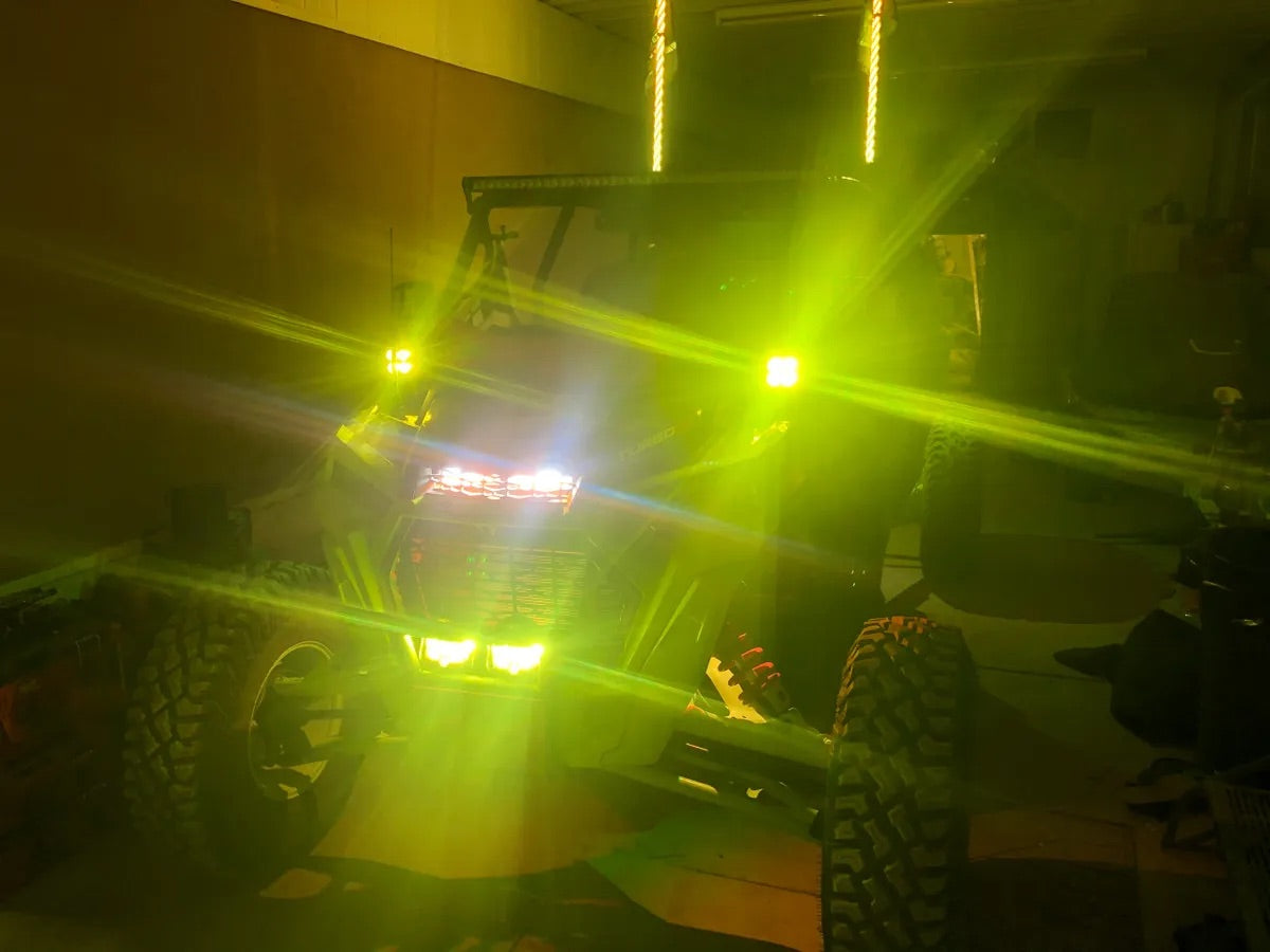 3" 40W 3400L AMBER SPOT - SINGLE