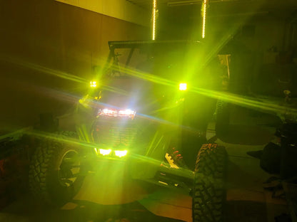 3" 40W 3400L AMBER SPOT - SINGLE