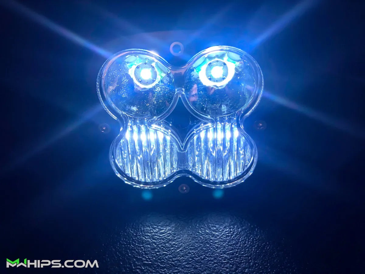 3" 40W 3400L WHITE SPOT/FLOOD - PAIR