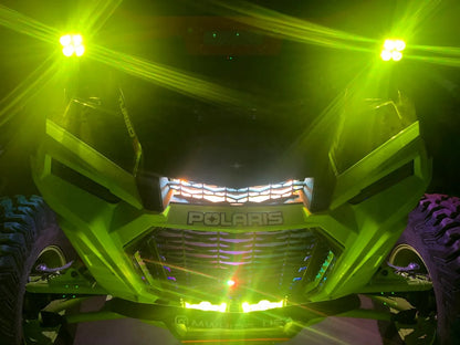 3" 40W 3400L YELLOW SPOT/FLOOD COMBO - PAIR