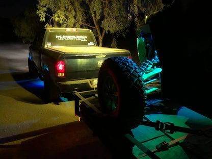 3" 40W 3400L YELLOW SPOT/FLOOD COMBO - PAIR