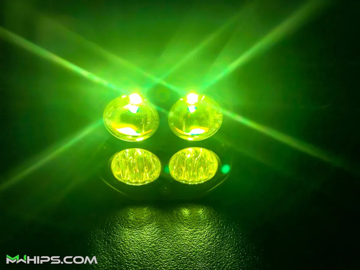 3" 40W 3400L YELLOW SPOT/FLOOD COMBO - SINGLE