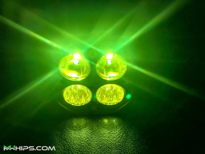 3" 40W 3400L YELLOW SPOT/FLOOD COMBO - SINGLE