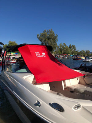 9ft X 5ft - SXS/Boat Shade - GREY/SILVER - Mwhips