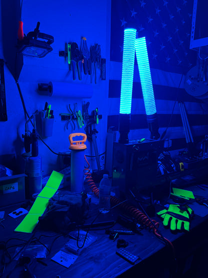 COLOR CHANGING DONKEY WHIP - Pair - Mwhips