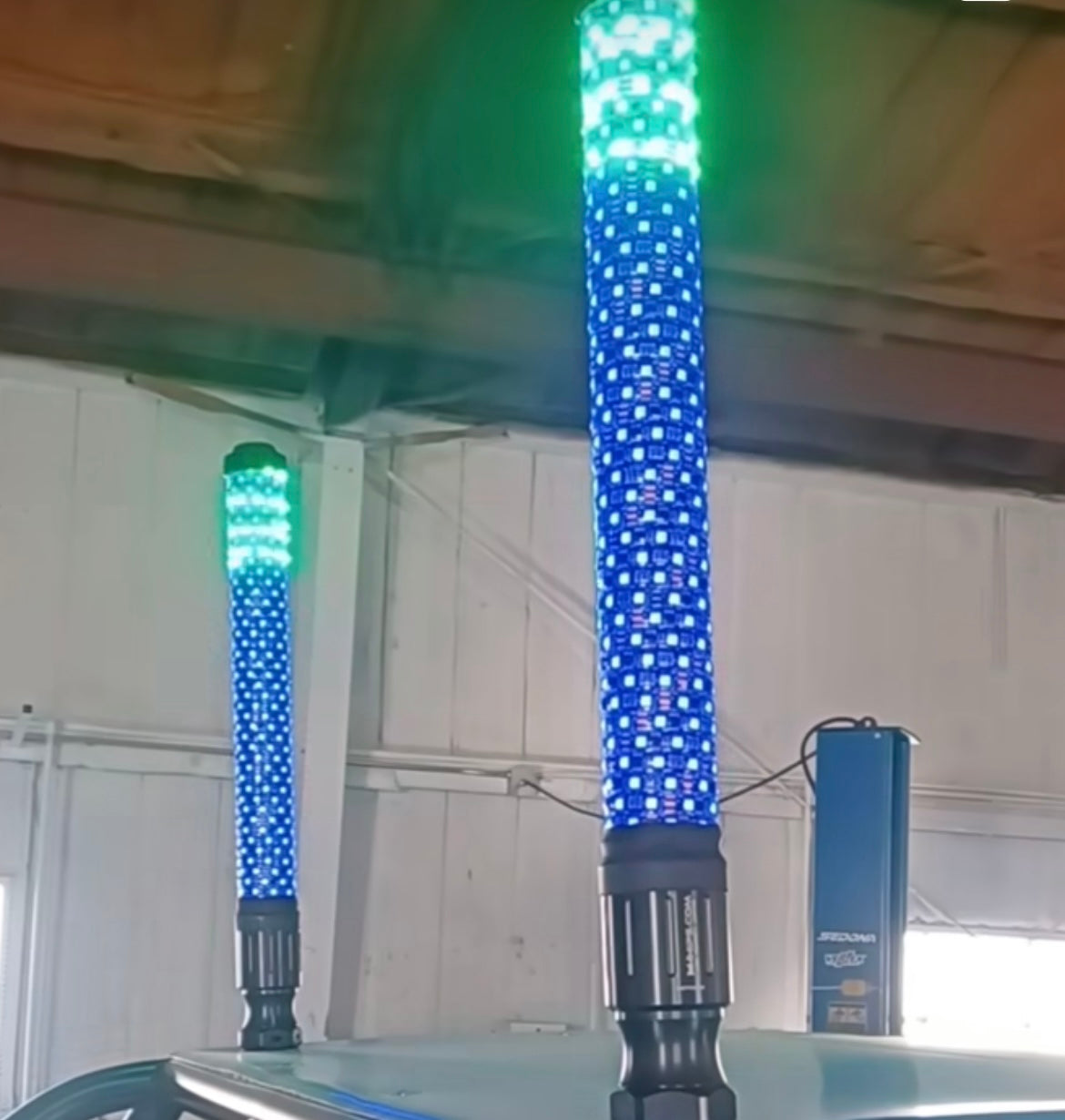 COLOR CHANGING DONKEY WHIP - Pair - Mwhips