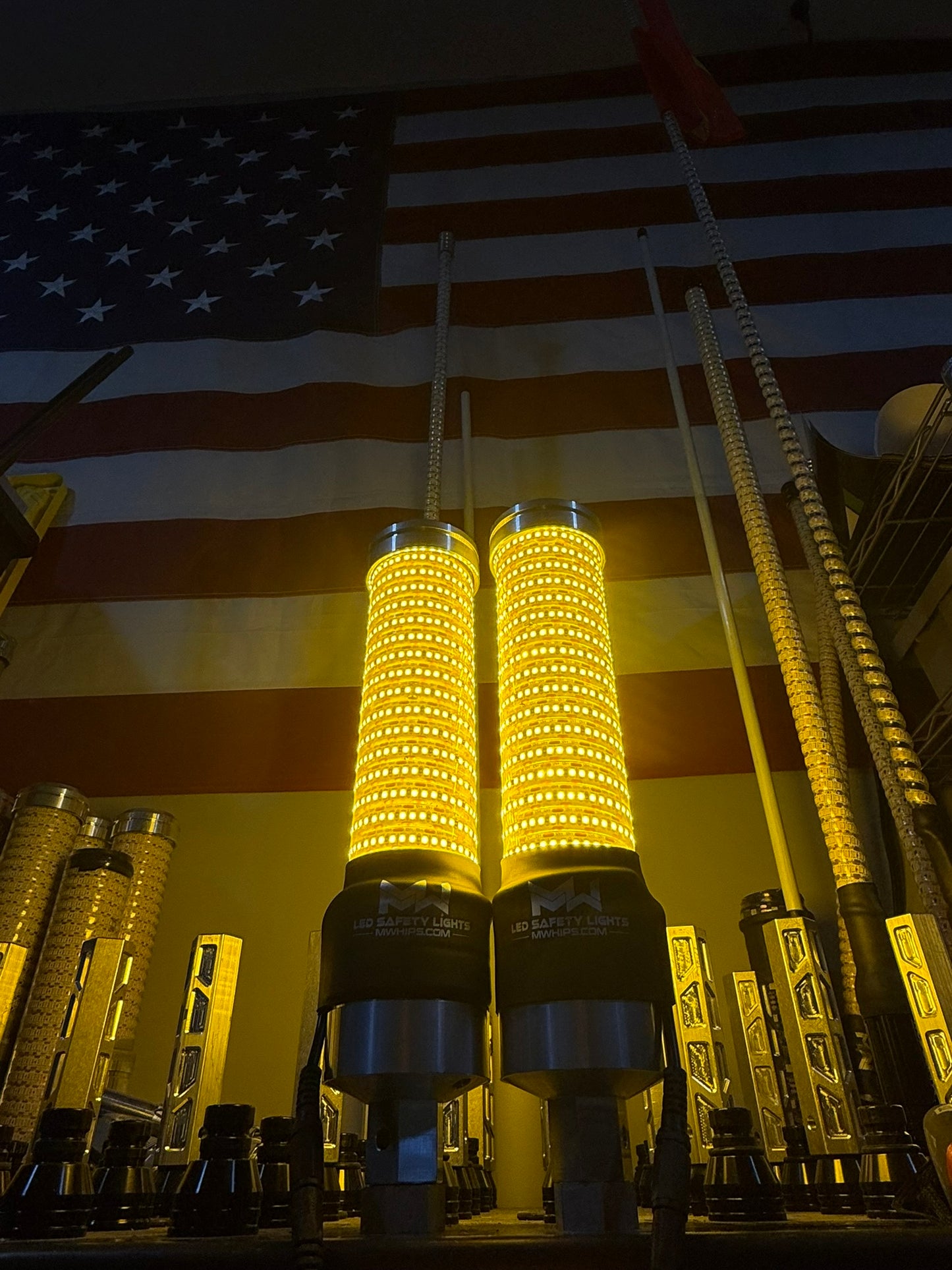 MURRAY DONKEY WHIP AMBER PAIR