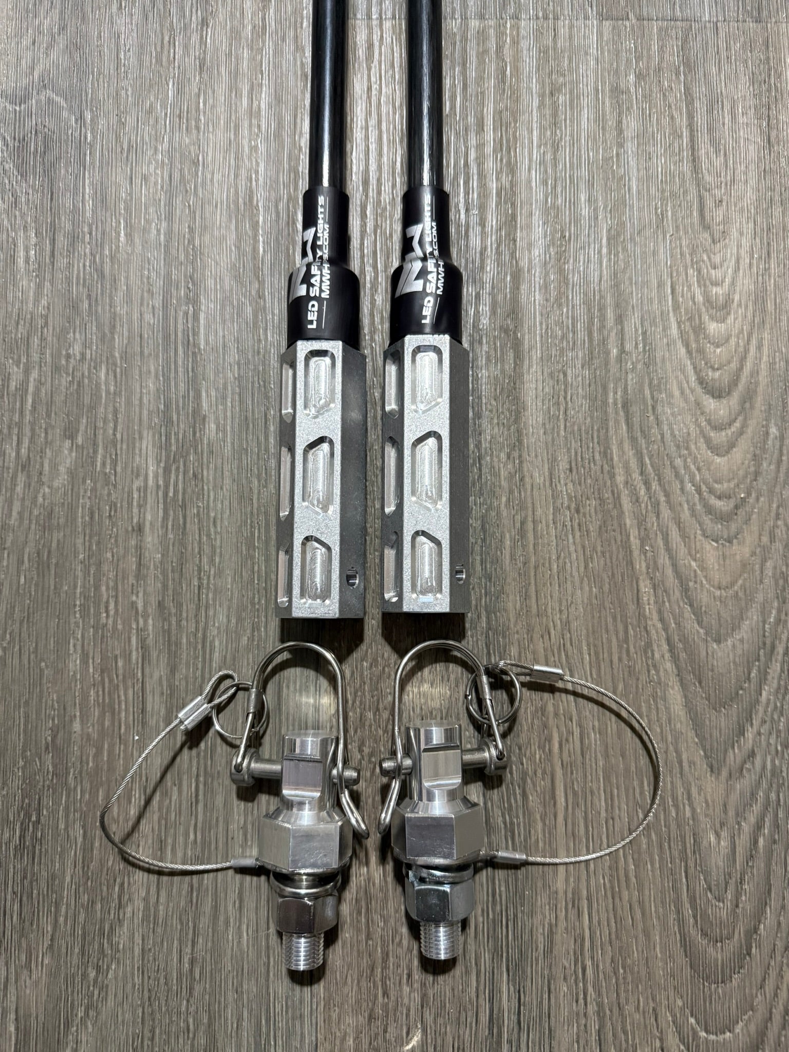 MURRAY LINE DAY WHIPS NO LEDS PAIR BASE