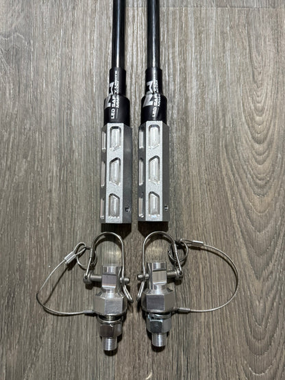 MURRAY LINE DAY WHIPS NO LEDS PAIR BASE