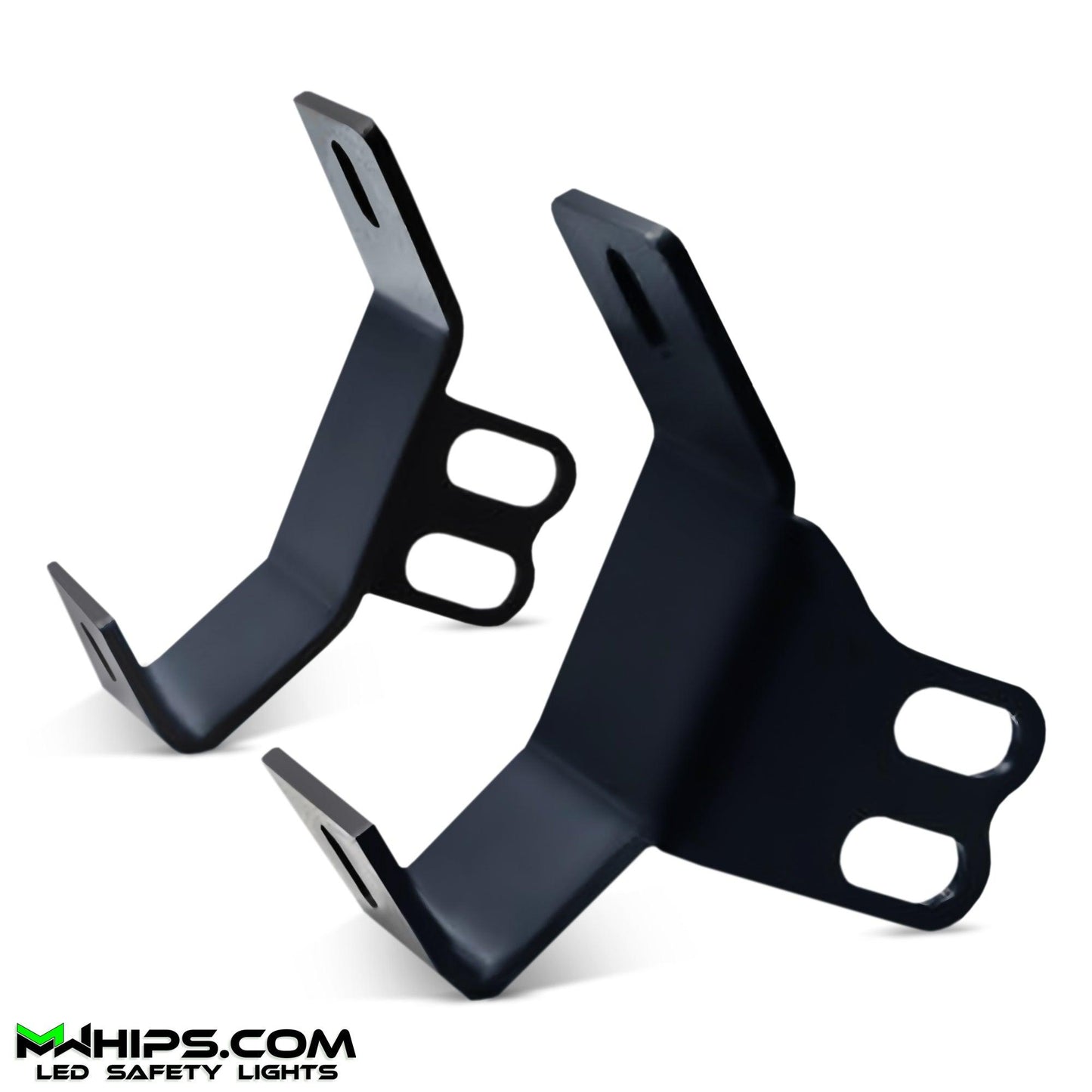 RZR A-PILLAR DUAL POD MOUNTING BRACKETS - PAIR - Mwhips