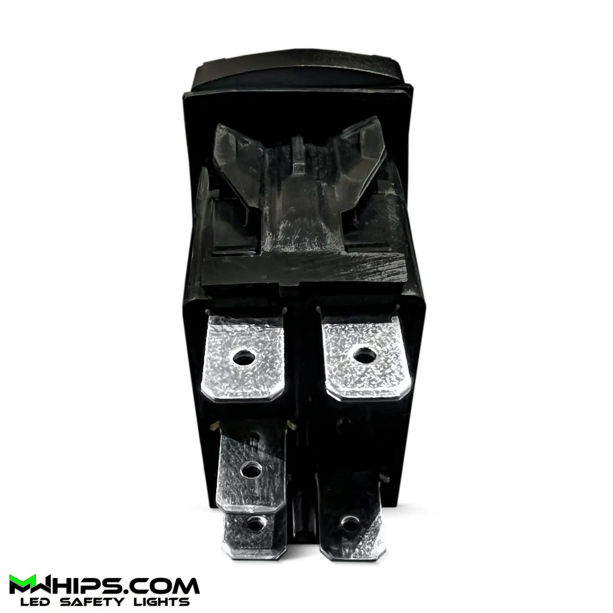 SPOT LIGHTS - DUAL BLUE LED, 5 PIN, 20A/12V ON/OFF ROCKER SWITCH - Mwhips