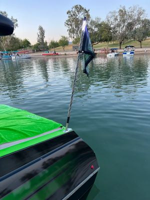 STERN LIGHT + BOAT WHIP - Mwhips