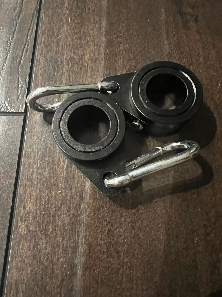 SWIVEL DAY WHIP FLAG CLIPS - WHIP PAIR - Mwhips