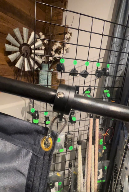 SWIVEL DAY WHIP FLAG CLIPS - WHIP PAIR - Mwhips