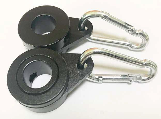 SWIVEL LED WHIP FLAG CLIPS - SINGLE WHIP - Mwhips