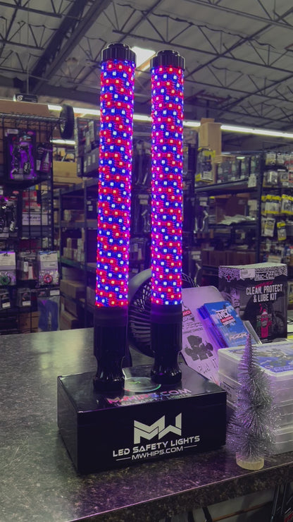 COLOR CHANGING DONKEY WHIP - PAIR